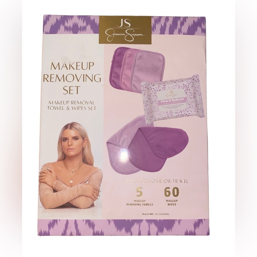 Jessica Simpson Makeup Removing Set NIB
